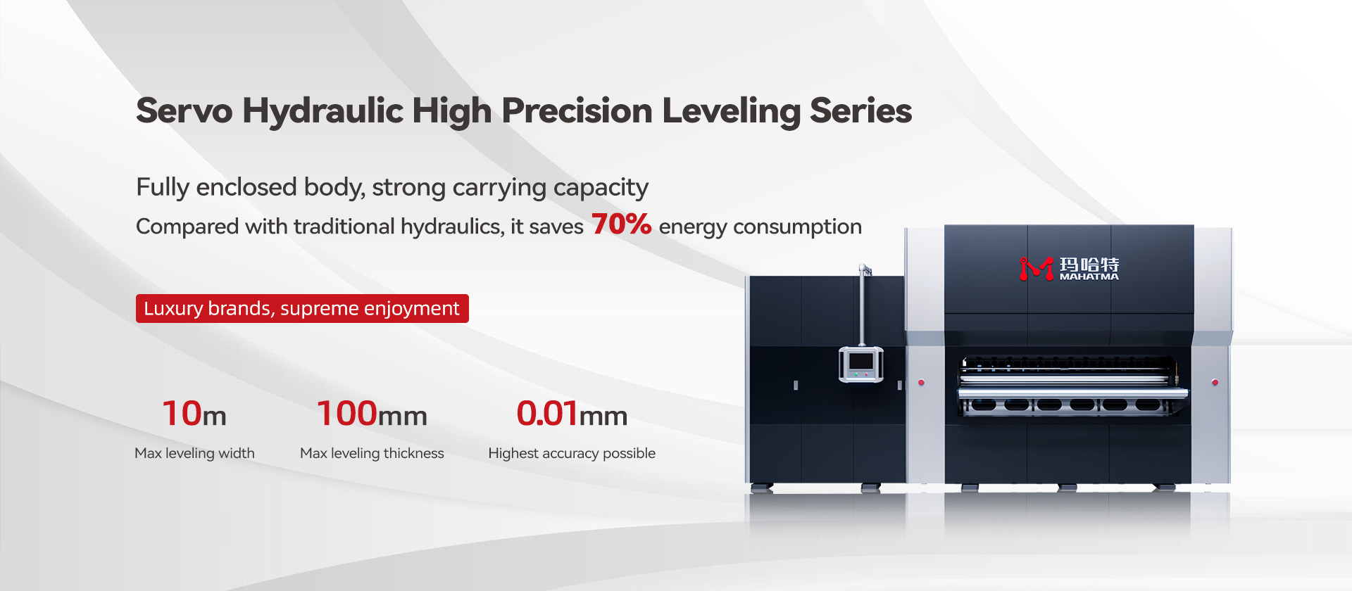 MAHATMA Hydraulic Leveler Helps Meishan ZH Stamping to Achieve New Breakthrough in Production Efficiency