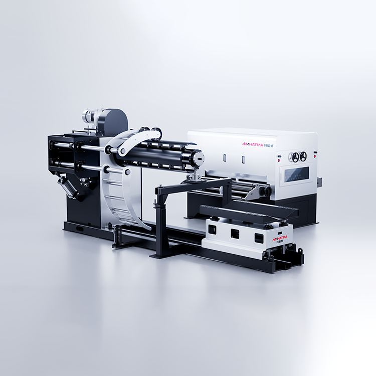 Three-in-one servo feeder production line