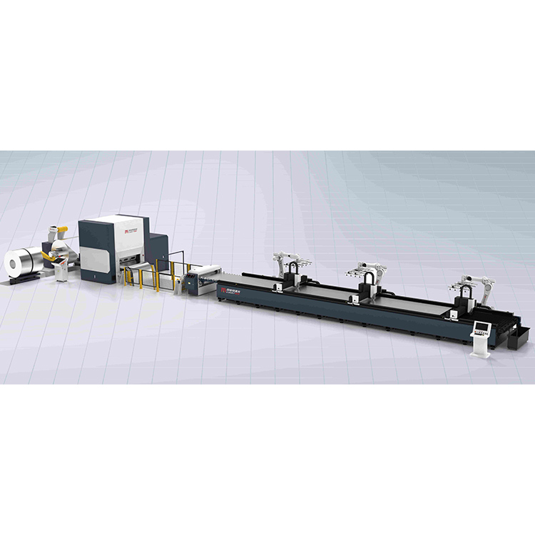 Multi-head Leveling Laser Cutting Blanking Production Line